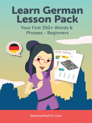 cover image of Learn German Lesson Pack: Your First 350+ Words & Phrases - Beginners